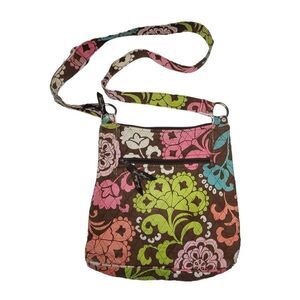 Vera Bradley Crossbody Purse‎ Women Quilted Messenger Medium Multicolor